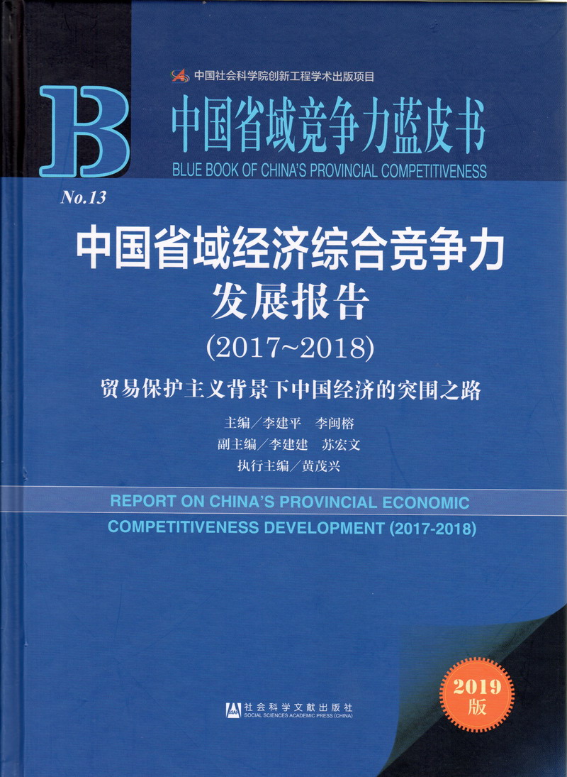 男操女骚逼应用中国省域经济综合竞争力发展报告（2017-2018）